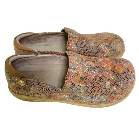 Alegria Keli Ric Rack Tan Professional Clogs Shoes Size 8-8.5 - Picture 2 of 11